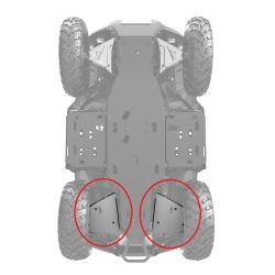 Tylne aluminiowe osłony...